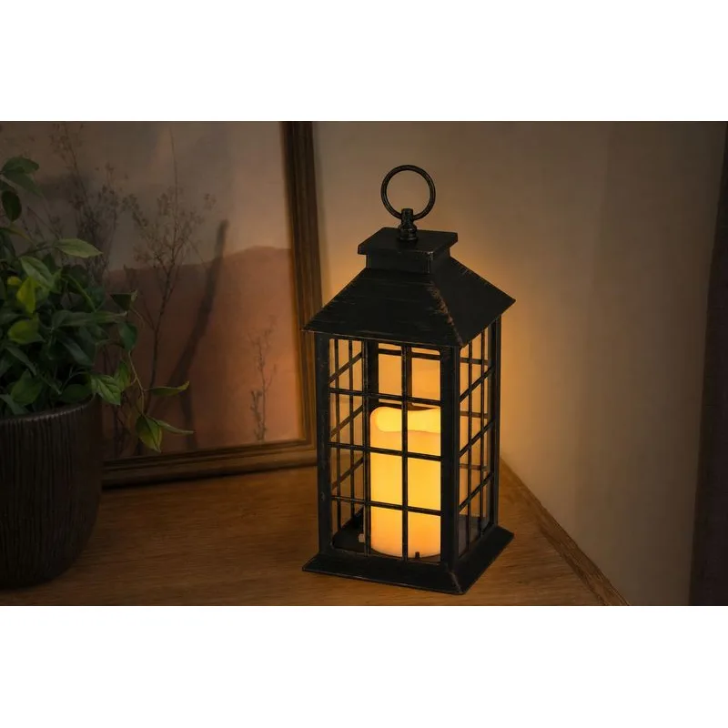 Lampáš MagicHome LP2140, 30 cm, LED, plastový, vintage štýl