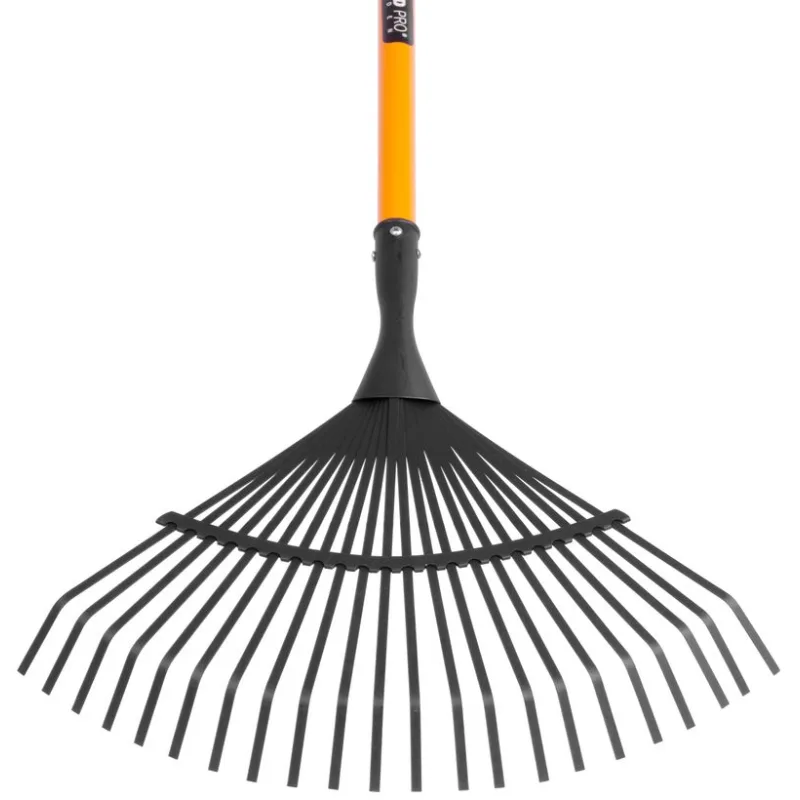 Hrable na lístie, 22-zubé, vejárové, sklolaminátová násada 150 cm