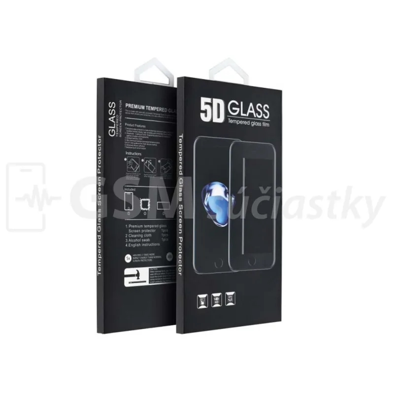 Mocolo ochranné tvrdené sklo 5D pre Xiaomi Redmi Note 13 Pro Plus 5G Variant:: Tvrdené sklo 5D - čierne 10650