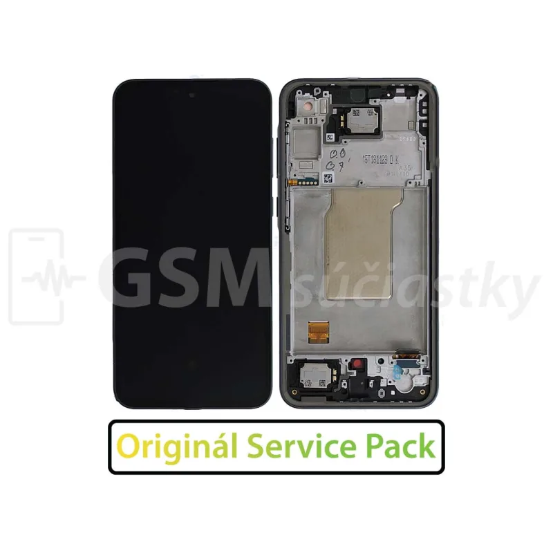 LCD Displej + Dotykové sklo Samsung A356B Galaxy A35 5G - originál Farba: Modrá