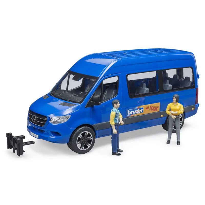 Bruder 2670 Mercedes-Benz Sprinter mikrobus s vodičom a cestujúcim