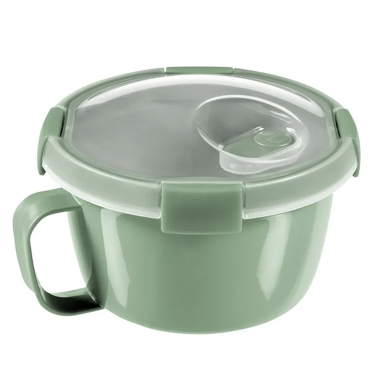 Dóza Curver SMART TO GO ECO, 0,9 l, jemná zelená, s uškom
