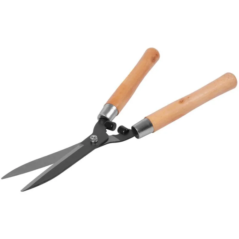 Nožnice na živý plot Strend Pro, záhradné, s drevenou rúčkou, 520 mm