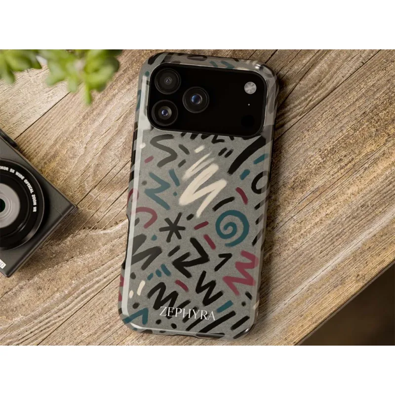 ZEPHYRA Graffiti Marks - iPhone 17 Pro Max Kryt