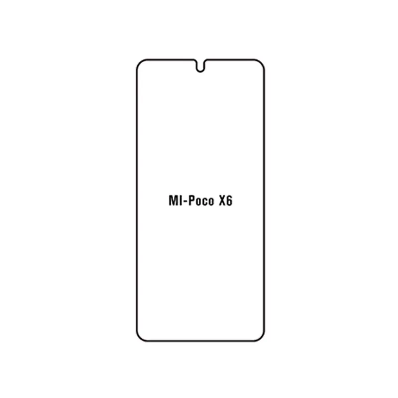Ochranná fólia Sunshine Hydrogel pre Xiaomi Poco X6 5G Variant:: zadná čirá