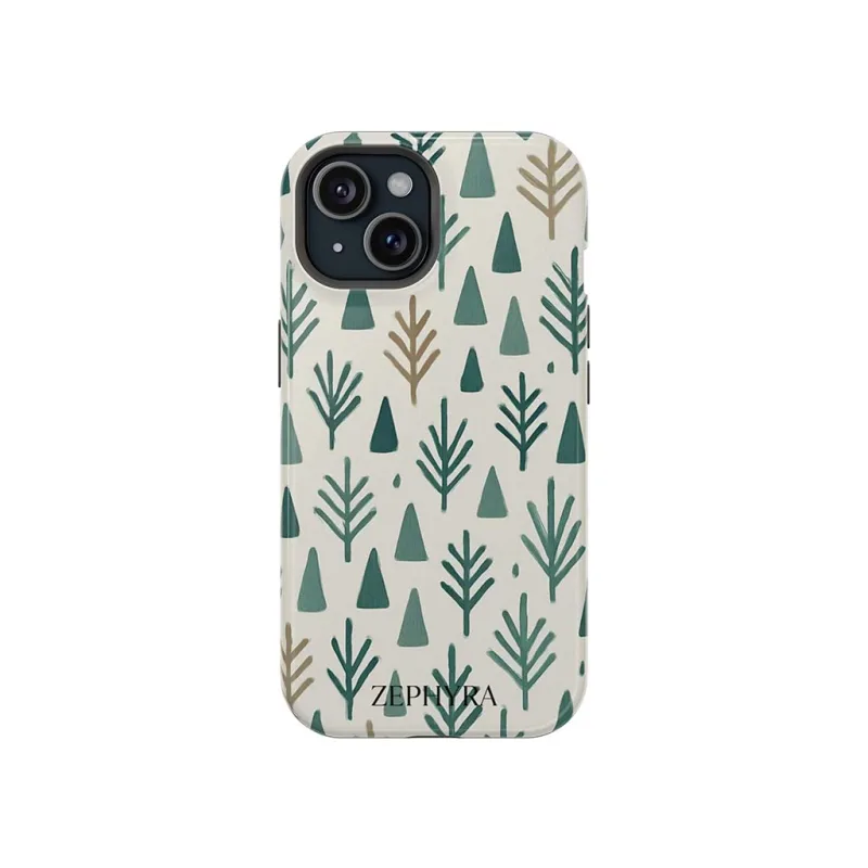 ZEPHYRA Evergreen Geometry - iPhone 15 Kryt