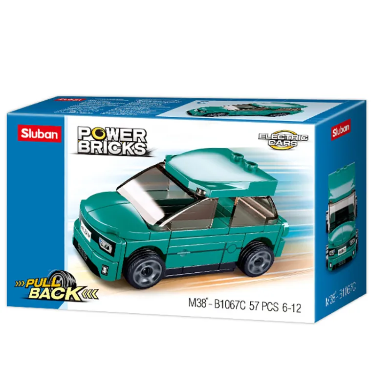 Sluban Power Bricks M38-B1067C Naťahovacie elektrické vozidlol č. 3