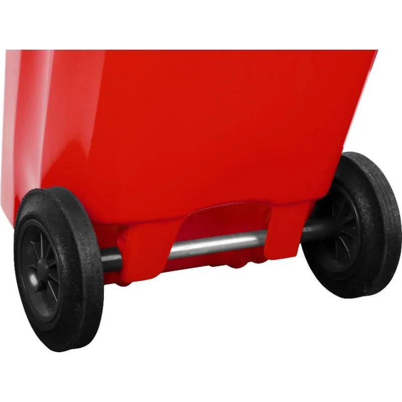 Smetná nádoba MGB 240 l, plastová, červená, HDPE