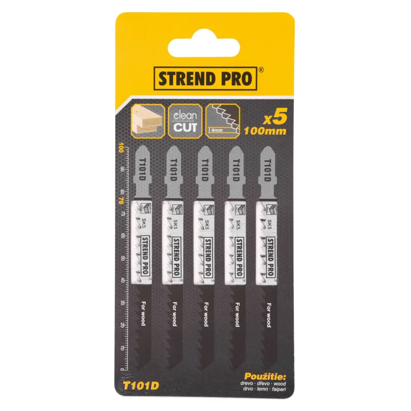 List STREND PRO T101D 100mm, 6z, drevo, bal. 5 ks