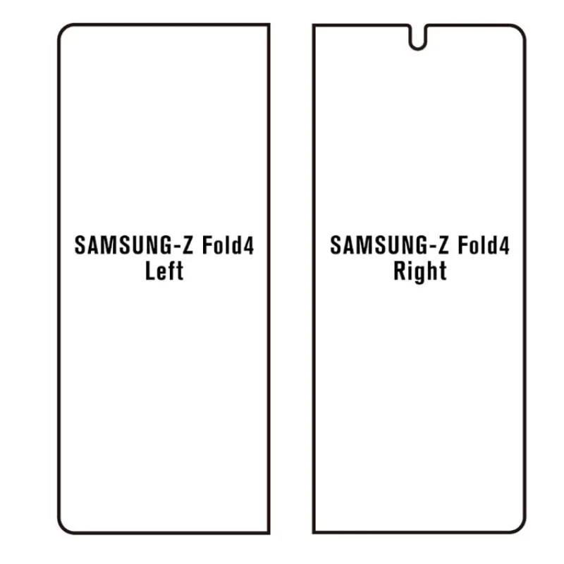 Hydrogel ochranná fólia pre Samsung Galaxy Z Fold 4 (SM-F936) Variant:: vonkajšia číra