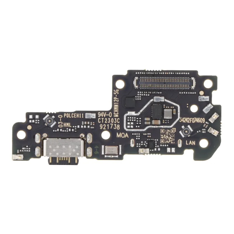 Doska nabíjania Xiaomi Poco X5 Pro 5G - nabíjací konektor, mikrofón Variant:: PCB doska, nabíjací konektor, mikrofón