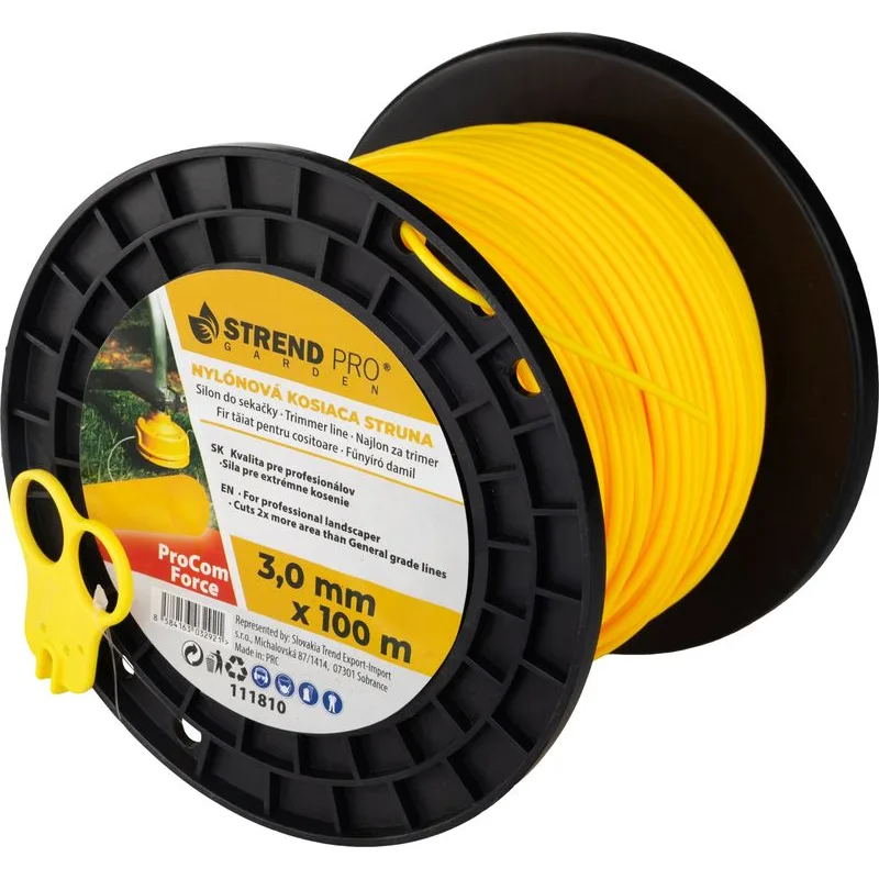 Silon na kosenie ProCom Force 3,0 mm, okrúhly, Spool 100 m