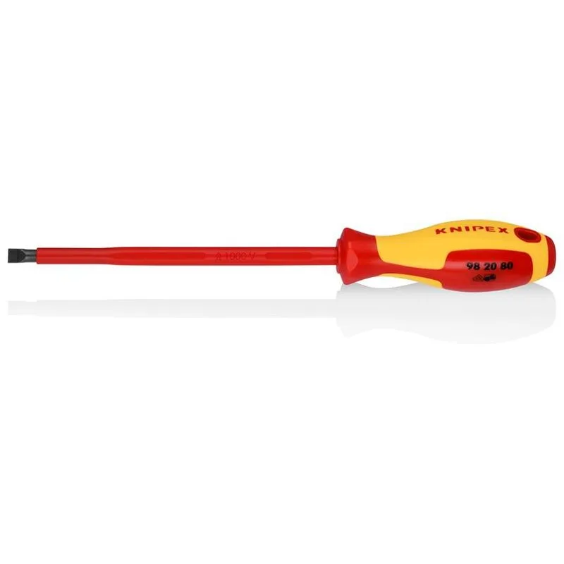 Skrutkovač KNIPEX 98 20 80 – PL 8.0 mm, VDE 1000V, 295 mm