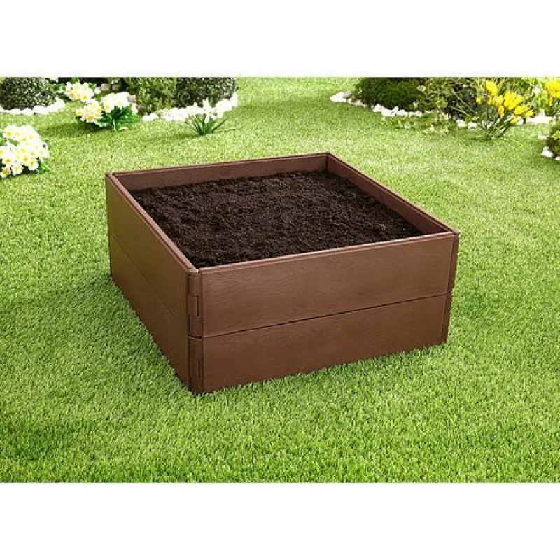 Vyvýšený záhon plastový RB053, 57x13 cm, PP, bal. 8 ks