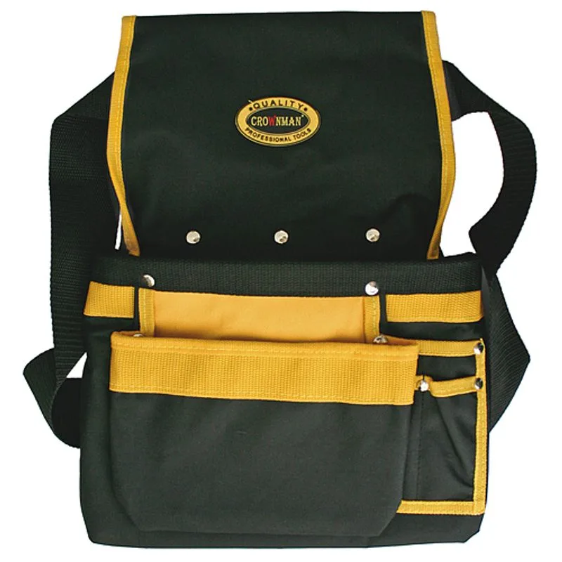Puzdro na náradie Strend Pro TB-1004, kožené, na opasok, 38,5×28 cm