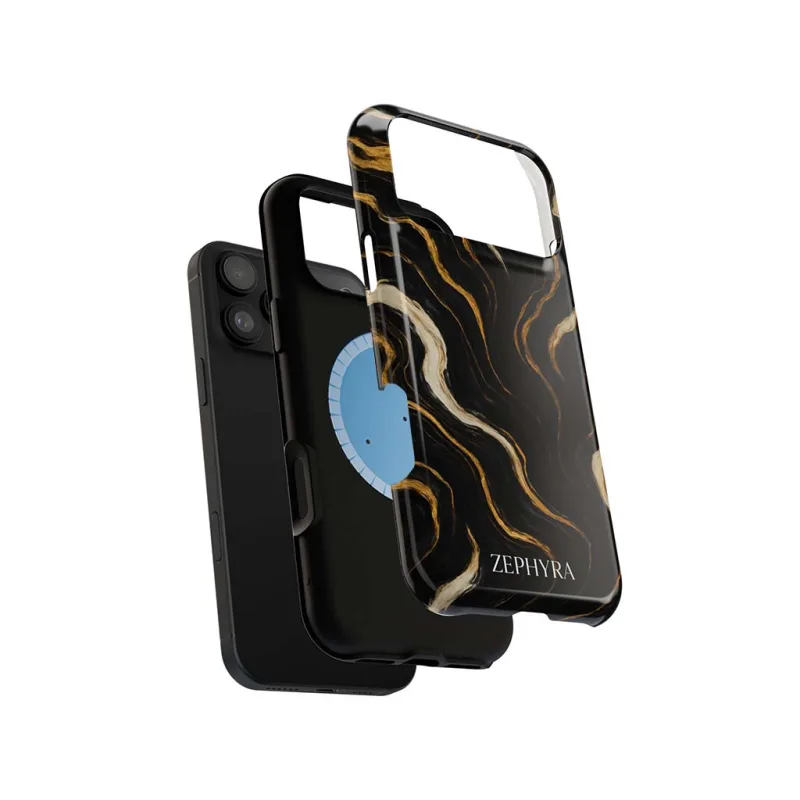 ZEPHYRA Noir Luxe Marble - iPhone 17 Pro Kryt