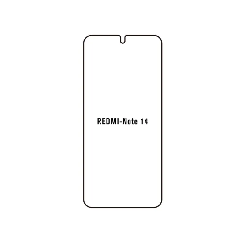 Ochranná fólia Sunshine Hydrogel pre Xiaomi Redmi Note 14 Variant:: zadná matná