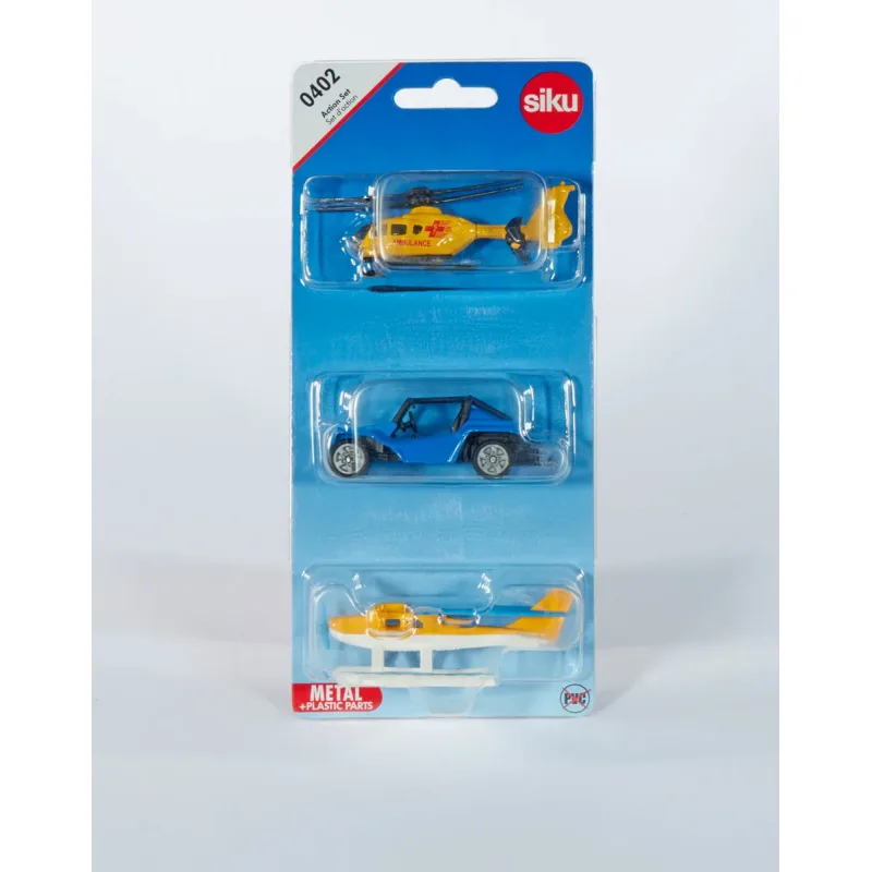 SIKU Blister set - akčný set, 3 ks