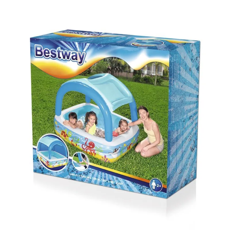 Bestway 52192 Bazénik, 147 cm, nafukovací, so strieškou