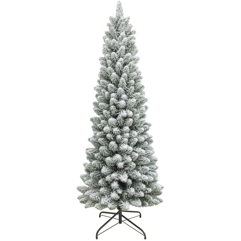 Vianočný stromček Clark, zasnežená jedľa, 180 cm