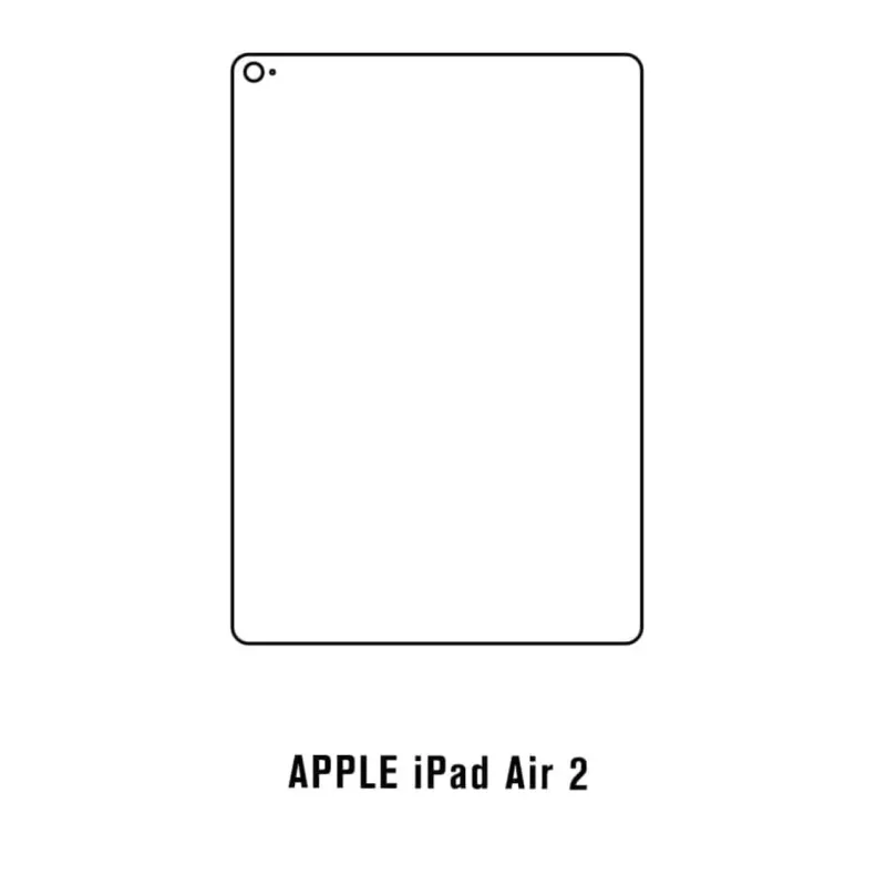 Hydrogel ochranná fólia pre Apple iPad Air 2 Variant:: predná čirá