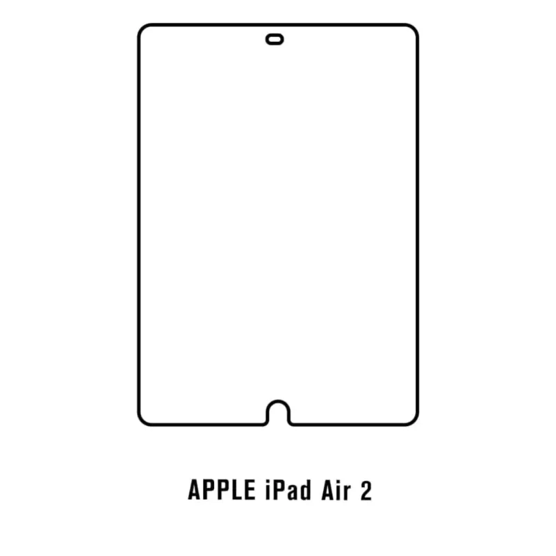 Hydrogel ochranná fólia pre Apple iPad Air 2 Variant:: predná čirá