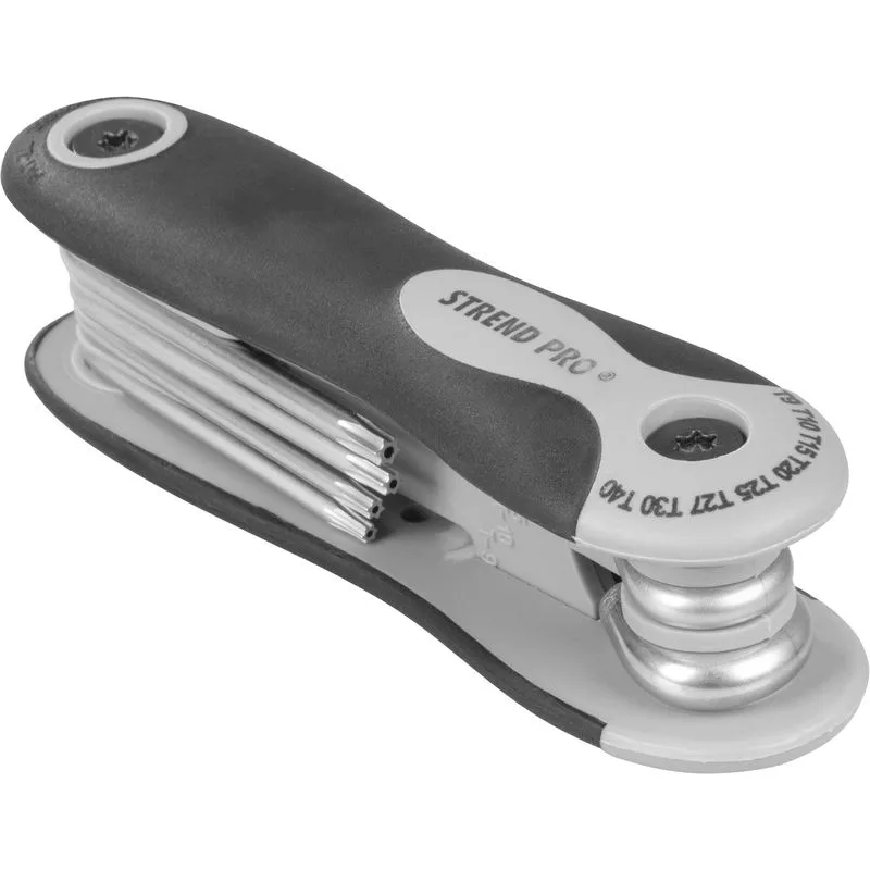Sada kľúčov Strend Pro HK0208 – 8 dielna, Torx, sklápacia