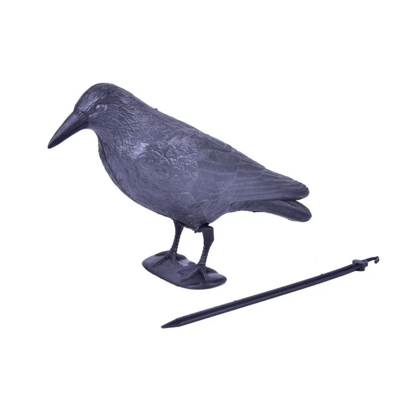 Plašič vtákov – maketa havrana, 38 cm