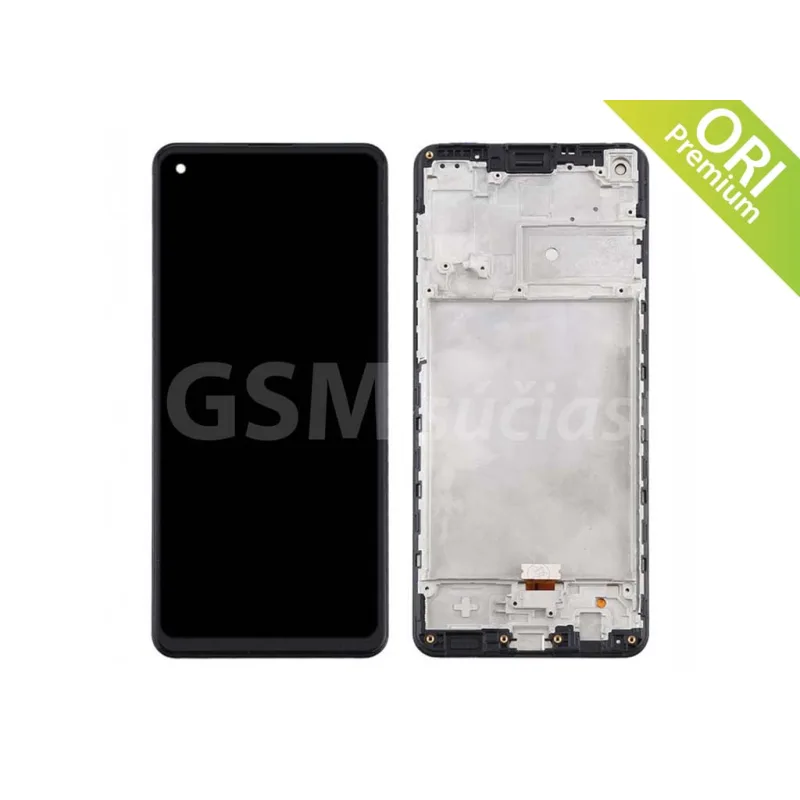 LCD Displej + Dotykové sklo Samsung Galaxy A21s A217F - originál Variant:: Čierna