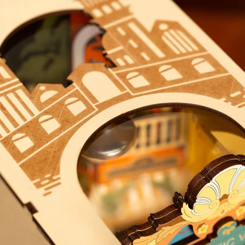 RoboTime 3D puzzle Zarážka na knihy Romantické Benátky