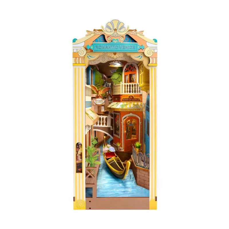 RoboTime 3D puzzle Zarážka na knihy Romantické Benátky