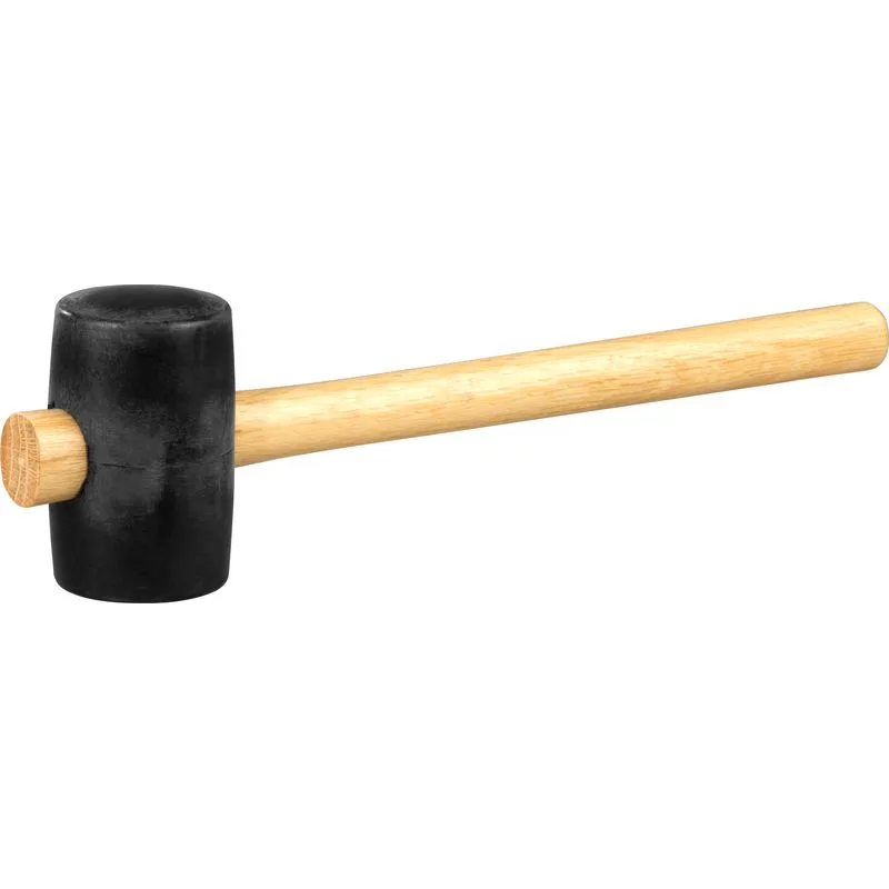 Gumené kladivo Blackhead, 340 g, drevená rúčka
