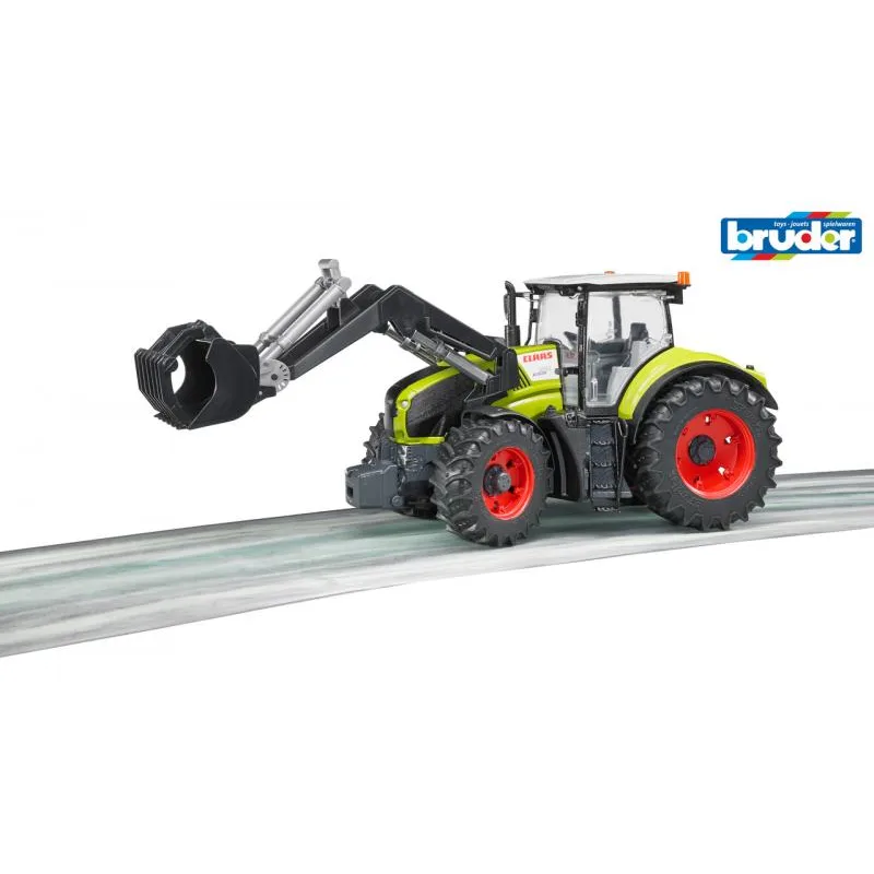 Bruder 3013 Traktor Claas Axion s predným nakladačom