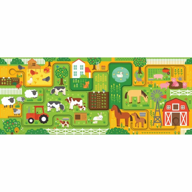 Petitcollage Bludisko a puzzle Farma