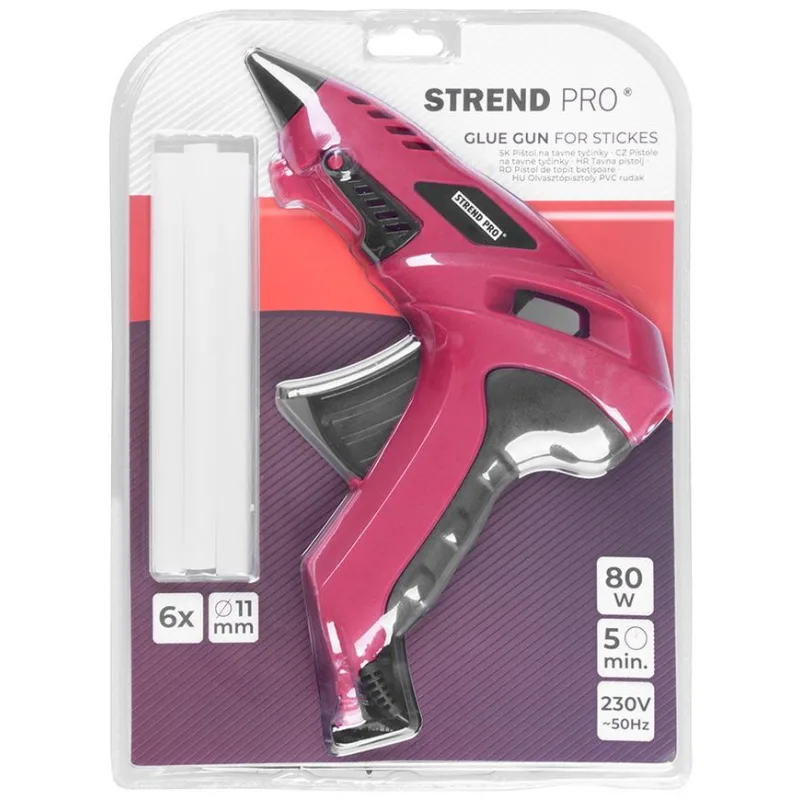 Strend Pro HGG830-JQ, 16-80 W, Pištoľ na tavné tyčinky