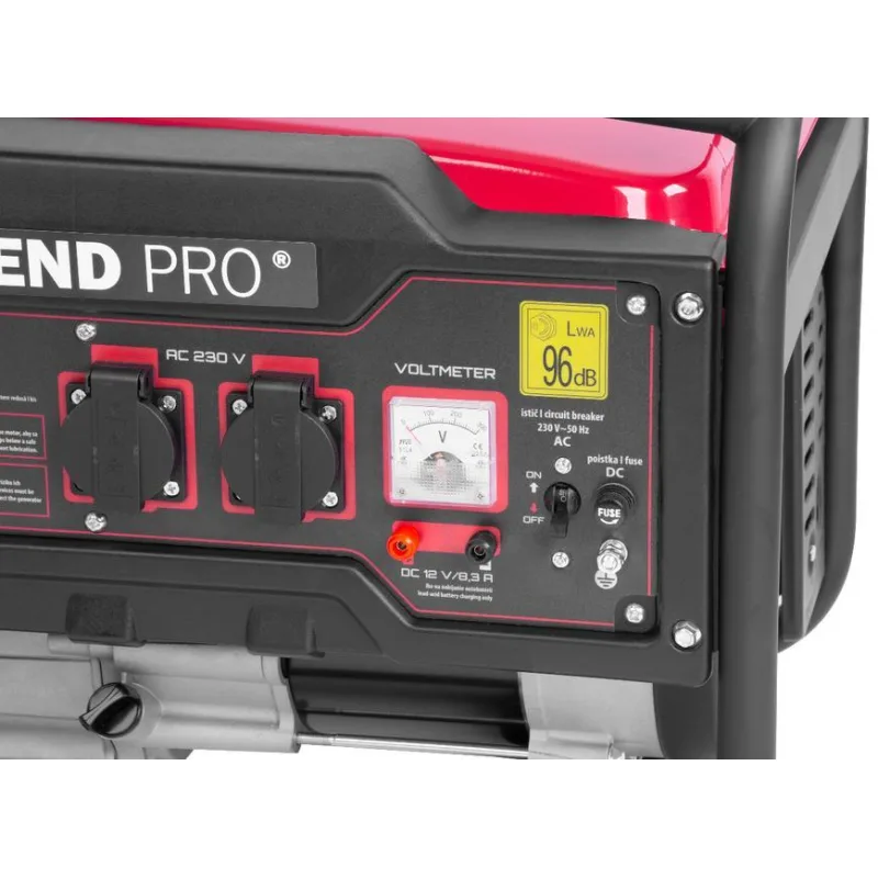 Elektrocentrála Strend Pro KM4000-A, 3.0/2.8 kW, benzínová