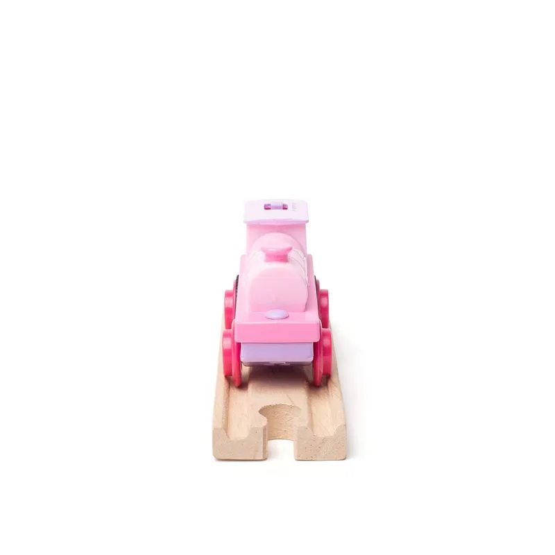 Bigjigs Rail Elektrická lokomotíva Silná ružovka