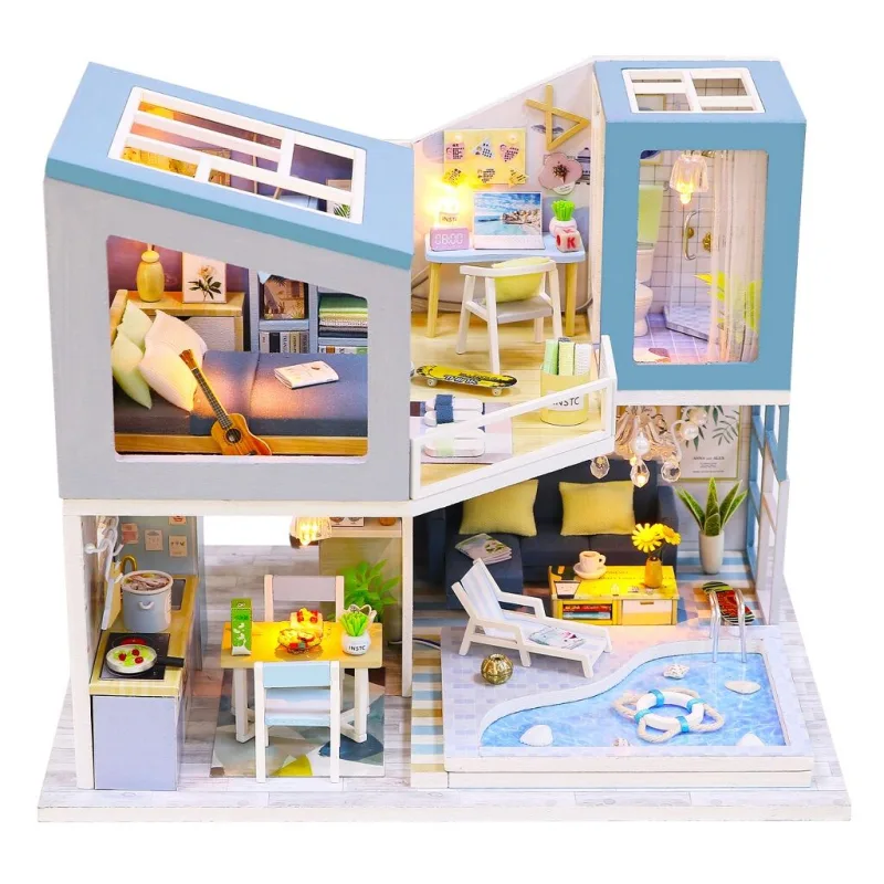 Dvěděti Miniatúra domčeka Vila prvého stretnutia