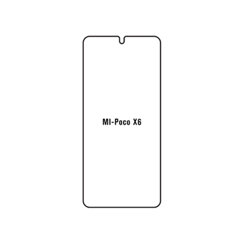 Ochranná fólia Sunshine Hydrogel pre Xiaomi Poco X6 5G Variant:: predná čirá