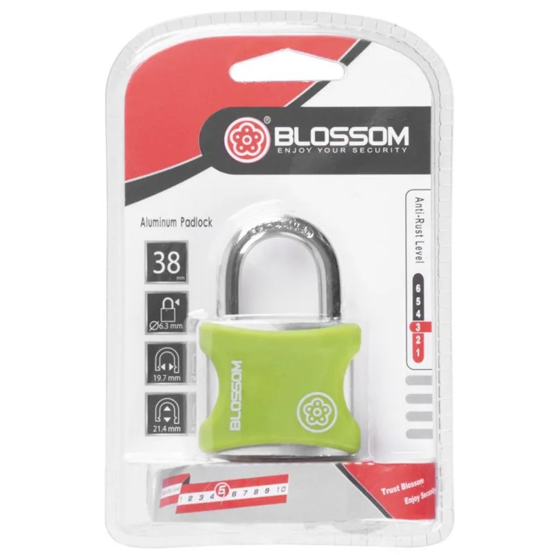 Zámok Blossom BX03, 38 mm, visiaci