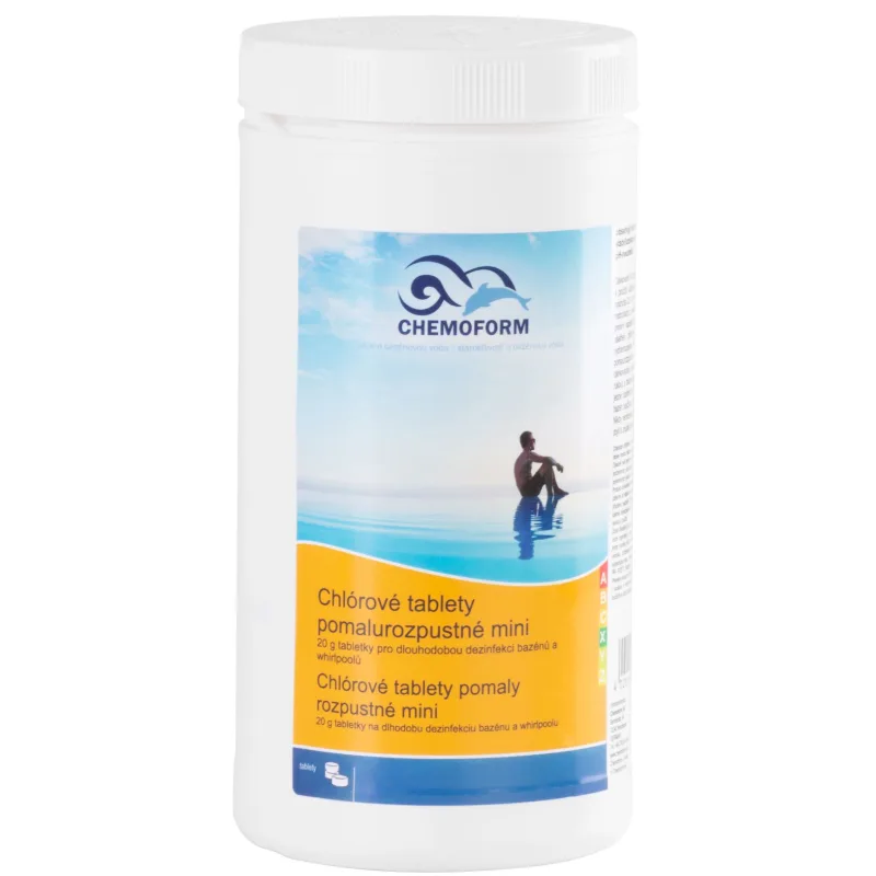 Chlór Chemoform 0503, 20 g, tablety, pomalorozpustné, 1 kg