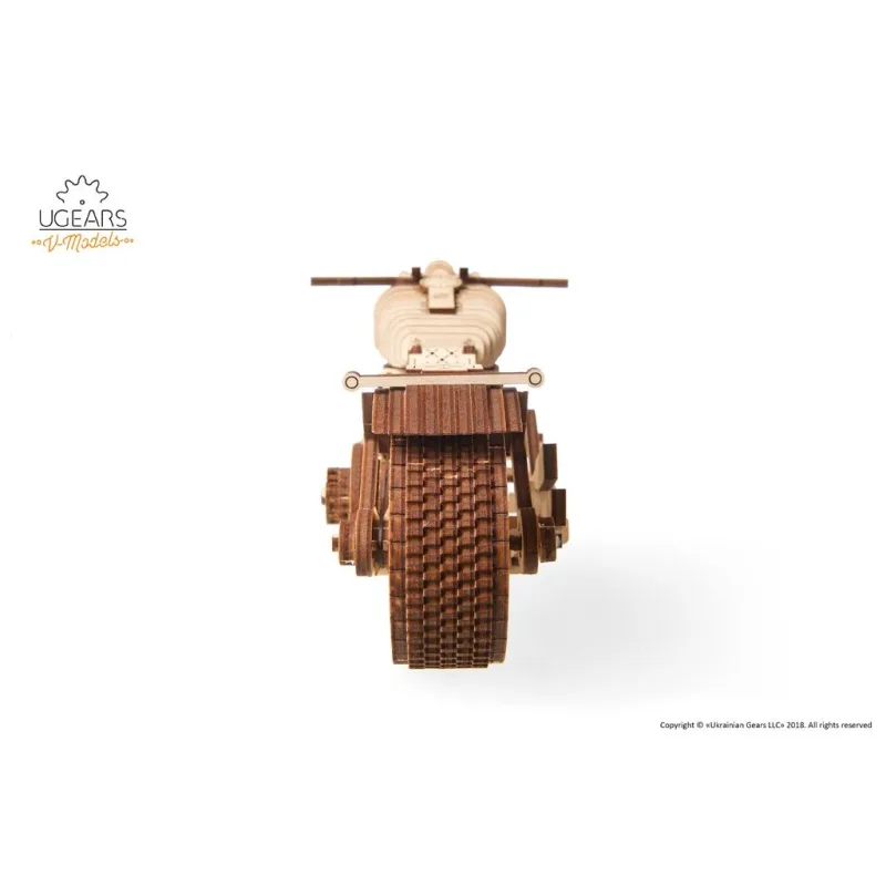 Ugears 3D mechanické puzzle - VM-02 Motorka 189 ks