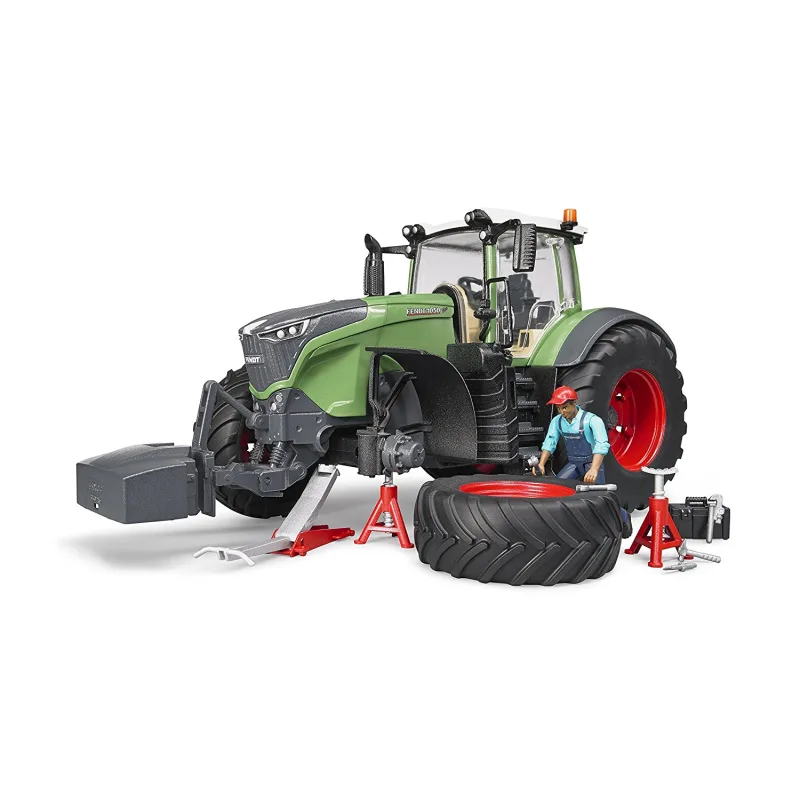 Bruder 4041 Traktor Fendt 1050 Vario + mechanik s náradím