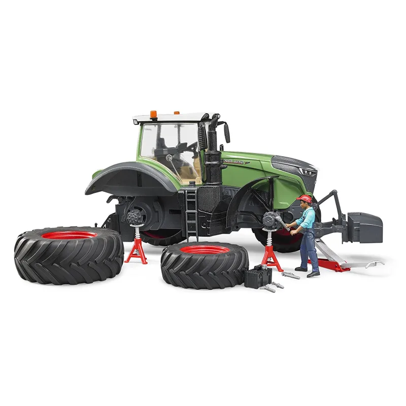 Bruder 4041 Traktor Fendt 1050 Vario + mechanik s náradím