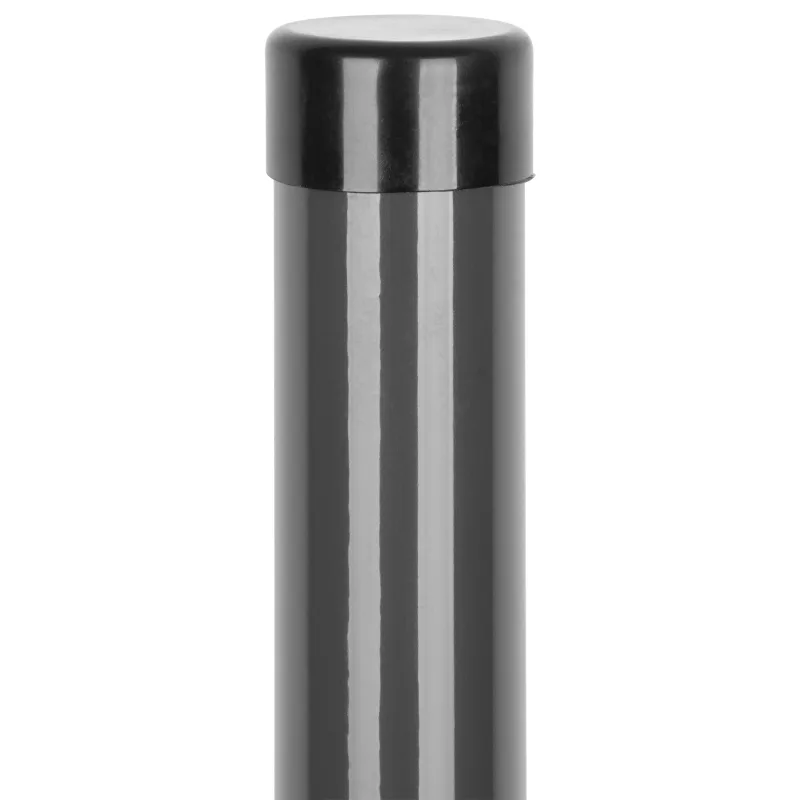 Stĺpik 48/1500/1,25 mm, antracit, okrúhly, Zn+PVC, RAL7016