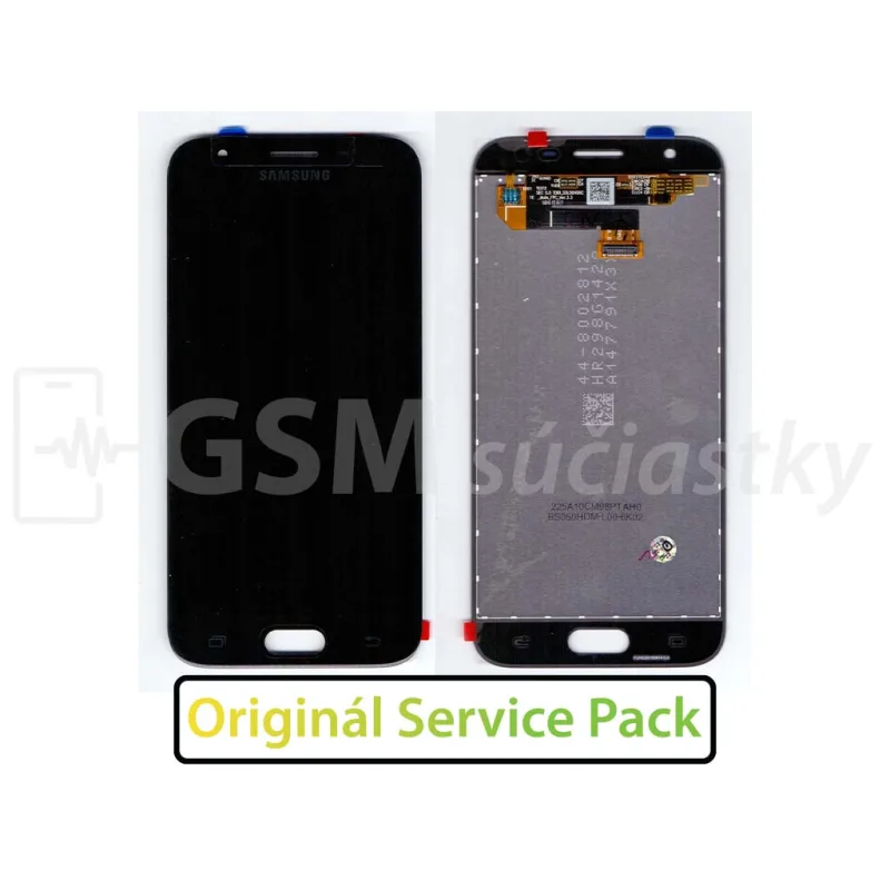 Samsung J330F Galaxy J3 2017 - LCD displej + Dotykové sklo Originál Farba: Strieborná