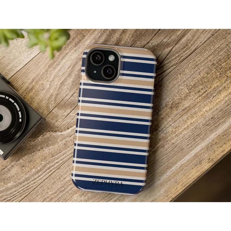 ZEPHYRA Coastal Stripes - iPhone 13 Kryt