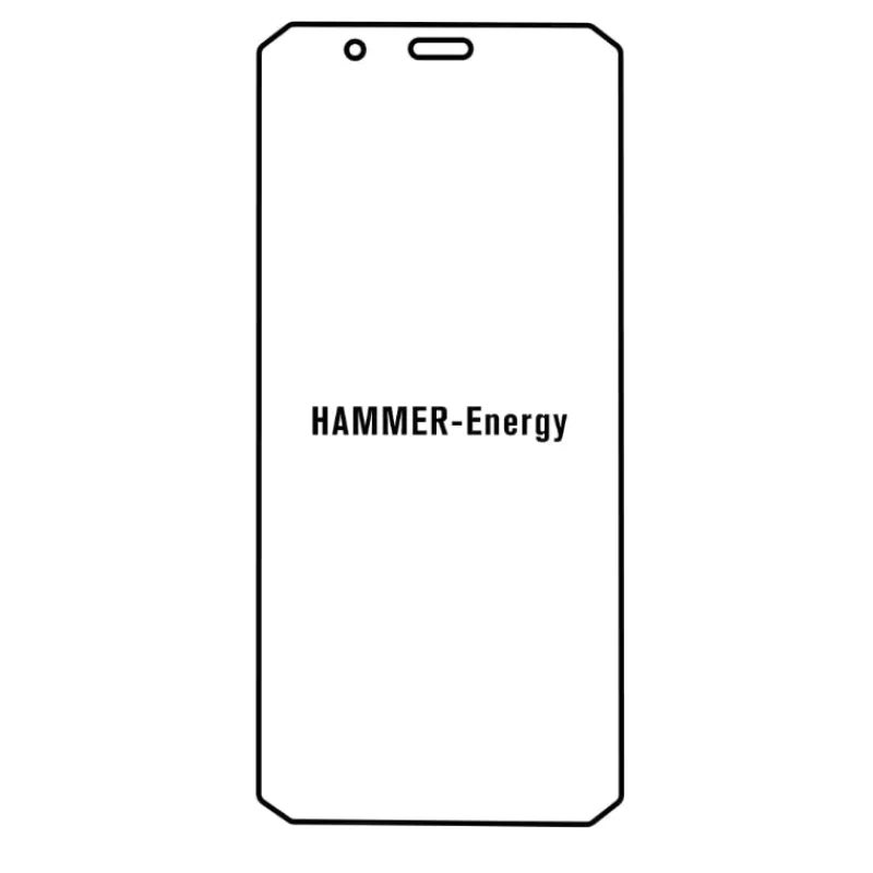 Hydrogel ochranná fólia pre MyPhone Hammer Energy Variant:: predna matná