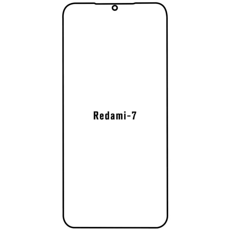 Ochranná fólia Sunshine Hydrogel pre Xiaomi Redmi 7 Variant:: zadná čirá
