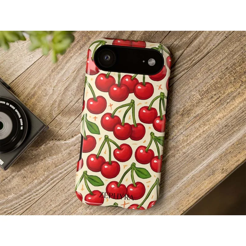 ZEPHYRA Cherry Charge - iPhone 17 Air Kryt